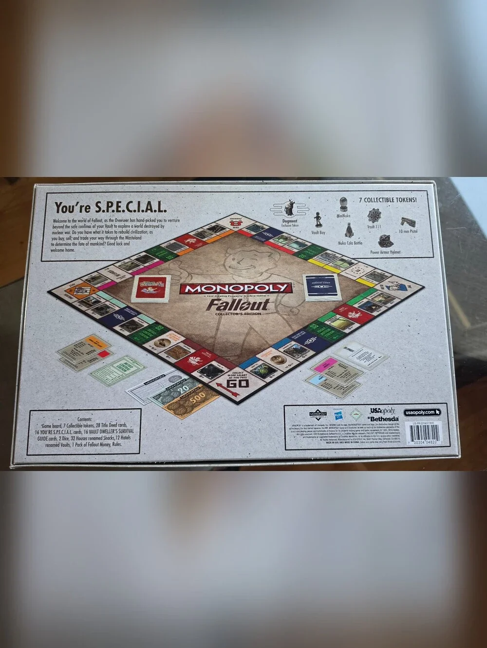 Monopoly: Fallout Collector's Edition Board Game (2015) - Out of Print